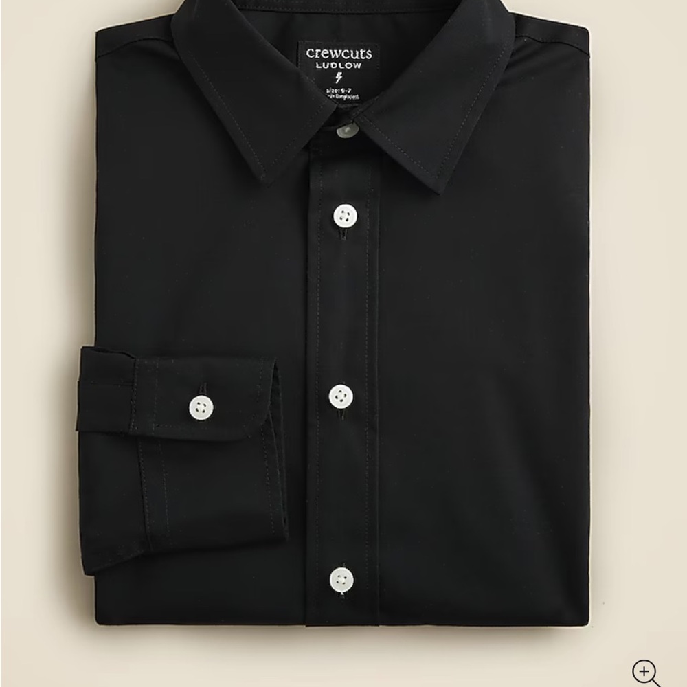 NWT Crewcuts Ludlow long sleeve dress shirt